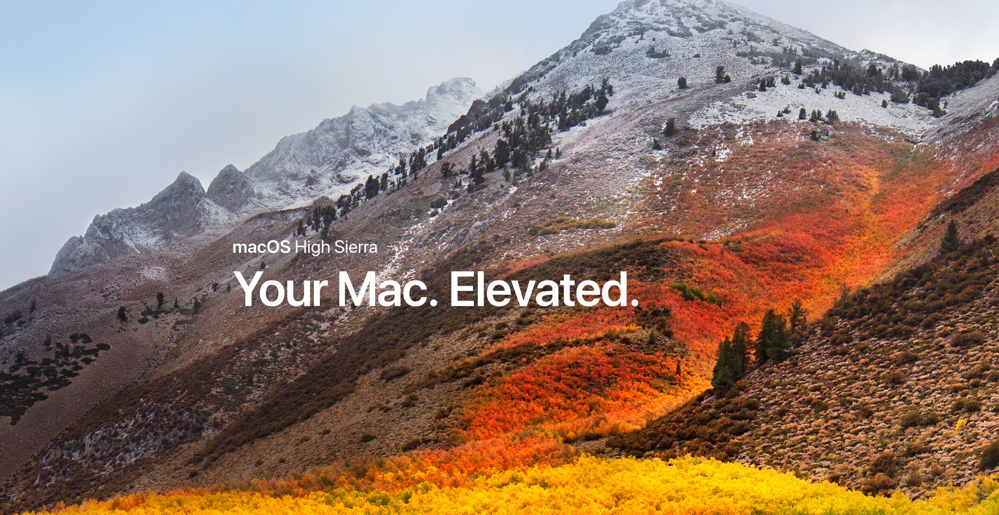 What would you still ned macos high sierra for macbook pro