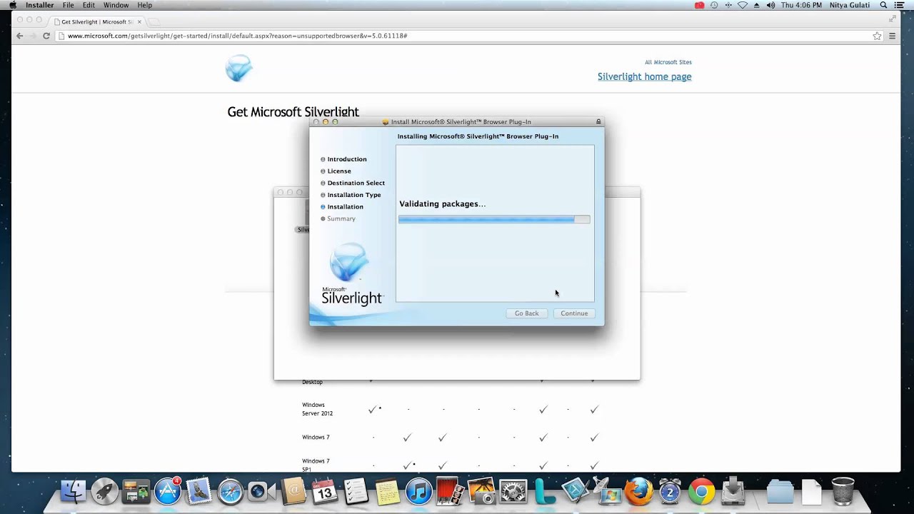 Silverlight for mac os